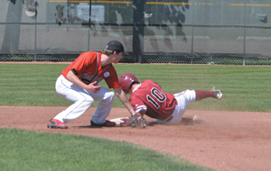 (Photo by Trevor Busch) SAFE!