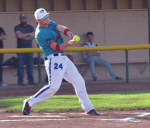 (Photo by Nikki Jamieson) BATTER UP
